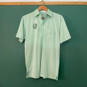 Vintage 90s polo shirt with embroidered logo